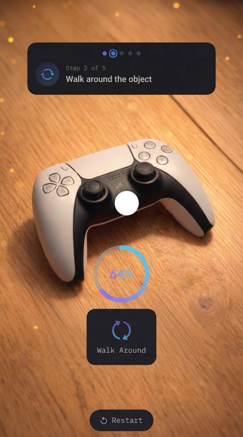 ProofLens guided capture